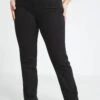 Simply Be Black 24/7 Straight Leg Jeans -Outlet Mode Zyra Store 238 980s
