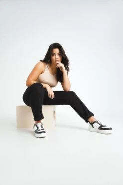 Simply Be Black 24/7 Straight Leg Jeans -Outlet Mode Zyra Store 238 980s4