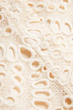 Ted Baker Elaraa Crochet Puff Sleeve White Blouse 11 Ted Baker Elaraa Crochet Puff Sleeve White Blouse -Outlet Mode Zyra Store 295492s5