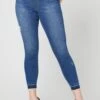 SPANX® Medium Control Distressed Denim Skinny Jeans -Outlet Mode Zyra Store 310 337s