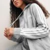 Adidas 3-Stripes Zip Through Hoodie -Outlet Mode Zyra Store 359329s