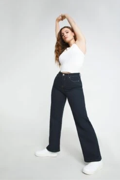 Simply Be Blue 24/7 Wide Leg Jeans -Outlet Mode Zyra Store 439 612s3