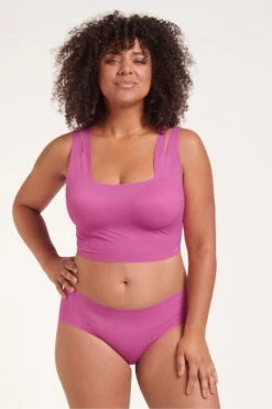 Sloggi Zero Feel Flow Non Wired Crop Top -Outlet Mode Zyra Store 441 454s3