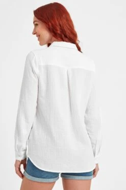 Tog 24 Womens Optic White Summer Shirt -Outlet Mode Zyra Store 506996s2