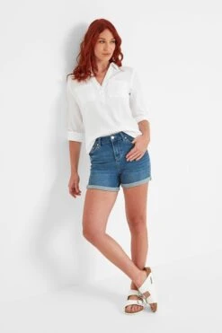 Tog 24 Womens Optic White Summer Shirt -Outlet Mode Zyra Store 506996s3