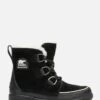 Sorel Black Torino Ll Waterproof Boots -Outlet Mode Zyra Store 536108s
