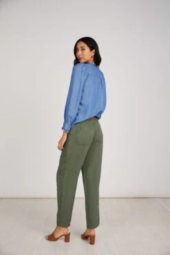 Baukjen Blue Josephine Blouse With Tencel™ -Outlet Mode Zyra Store 756903s4