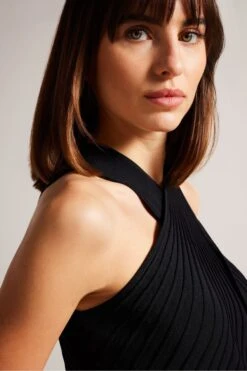 Ted Baker Pink Loulous Coral Cross Front Pleated Dress With Knit Bodice 13 Ted Baker Pink Loulous Coral Cross Front Pleated Dress With Knit Bodice -Outlet Mode Zyra Store 793277s5