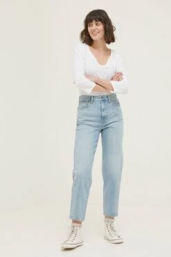 FatFace Blue Bray Barrel Jeans 9 FatFace Blue Bray Barrel Jeans -Outlet Mode Zyra Store 877874s3