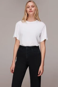 Whistles Organic Barrel Leg Denim Straight Jeans -Outlet Mode Zyra Store 891828s3