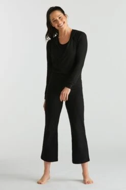 Next Black M.Life Black Lotus Capri Joggers