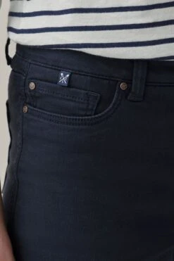 Crew Clothing Company Blue Cropped Jeans -Outlet Mode Zyra Store A56392s5