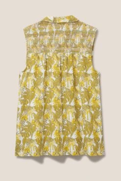 White Stuff Green Gianna Cotton Shirt 13 White Stuff Green Gianna Cotton Shirt -Outlet Mode Zyra Store A90844s6