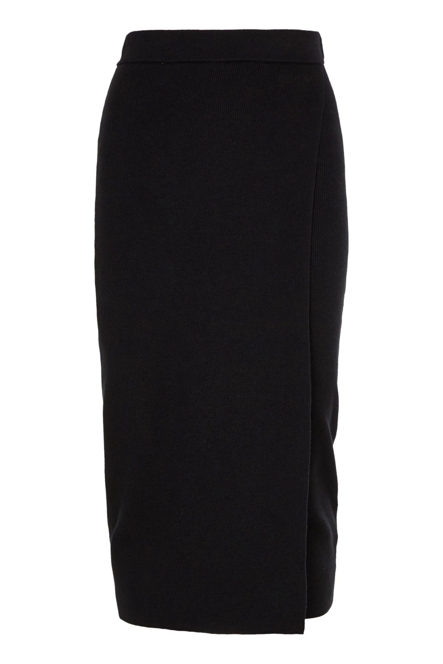Calvin Klein Black Rib Fitted Skirt 6 Calvin Klein Black Rib Fitted Skirt - Image 4