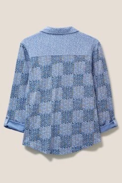 White Stuff Annie Jersey White Shirt -Outlet Mode Zyra Store C09579s5