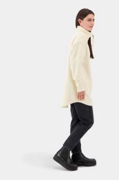 Didriksons Sally White Fleece -Outlet Mode Zyra Store C22902s3