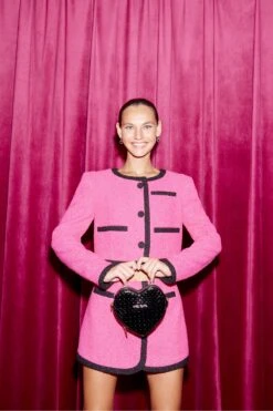 River Island Pink Wrap Over Skirt -Outlet Mode Zyra Store C29693s4