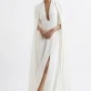 Reiss Grace Maxi Dress With Cape -Outlet Mode Zyra Store C38 786s