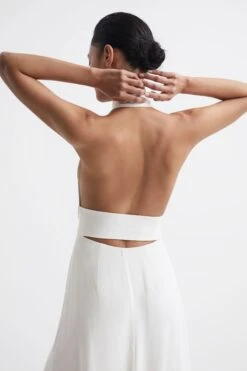 Reiss Grace Maxi Dress With Cape -Outlet Mode Zyra Store C38 786s4