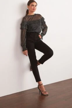 Next Black Lift, Slim And Shape Mom Jeans