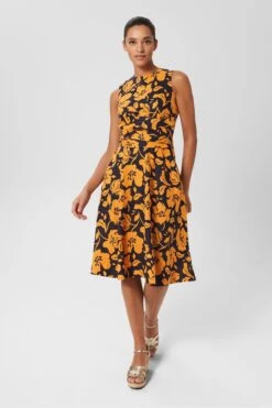 Hobbs Blue Twit Chill Dress