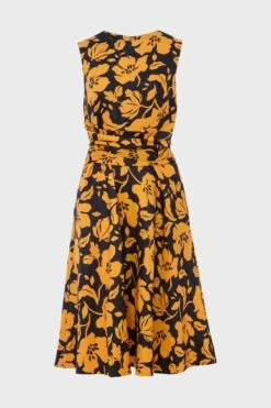 Hobbs Blue Twit Chill Dress -Outlet Mode Zyra Store C55521s4