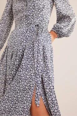 Boden Blue Pleated Skirt Midi Shirt Dress 11 Boden Blue Pleated Skirt Midi Shirt Dress -Outlet Mode Zyra Store C59385s5