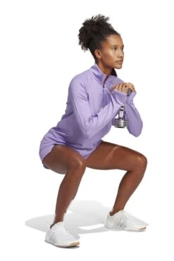 Adidas Hyperglam 1/4 Zip Long Sleeve Top -Outlet Mode Zyra Store C59495s3