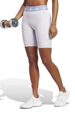 Adidas Purple Techfit Bike Short Leggings
