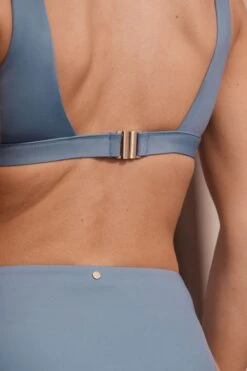 Next Blue Signature Belted High Waist High Leg Bikini Bottoms -Outlet Mode Zyra Store C77082s3