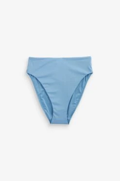 Next Blue Signature Belted High Waist High Leg Bikini Bottoms -Outlet Mode Zyra Store C77082s5