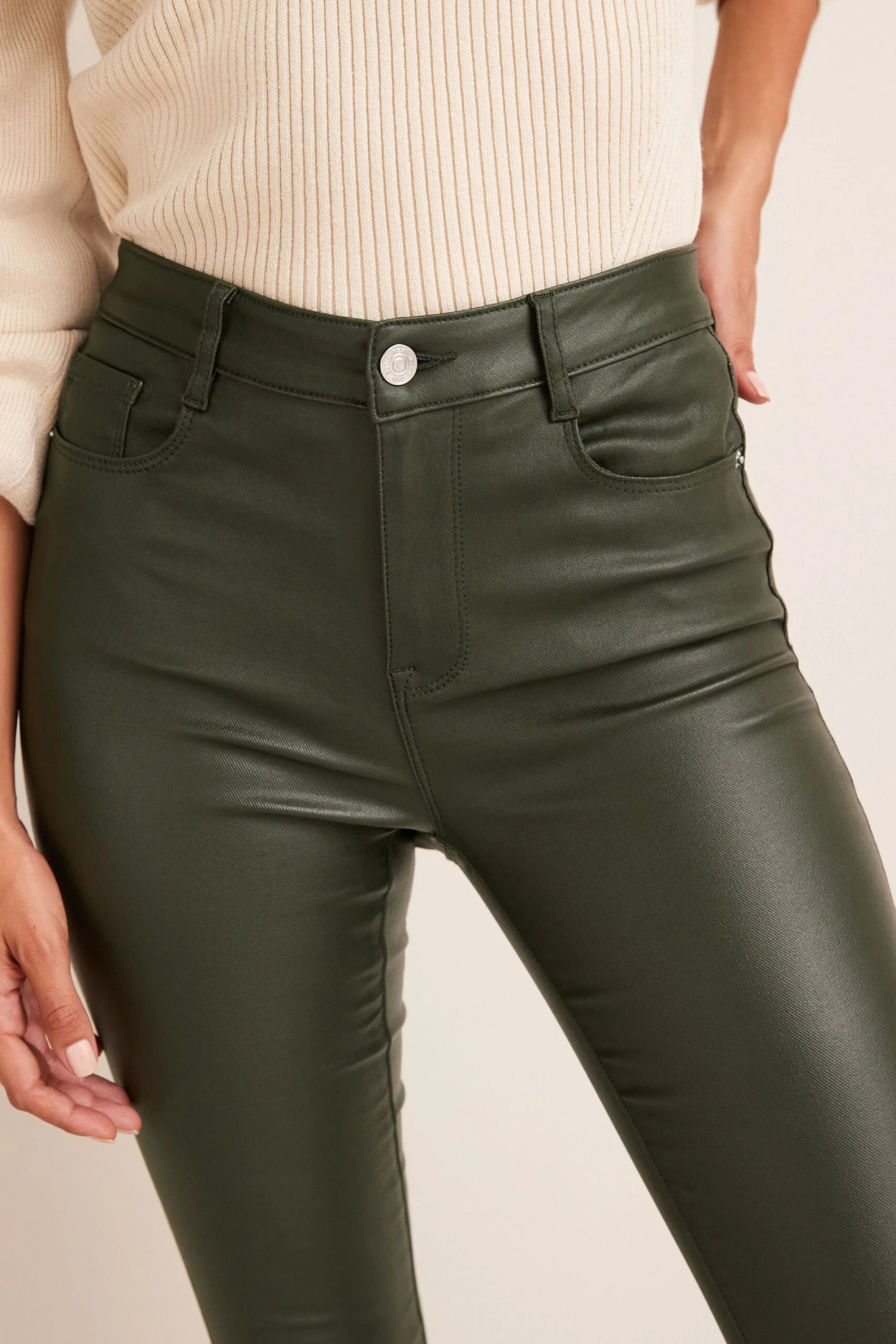 Next Coated Skinny Jeans 5 Next Coated Skinny Jeans - Image 3