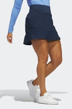 Adidas Golf Blue Frill Skort -Outlet Mode Zyra Store C96426s3