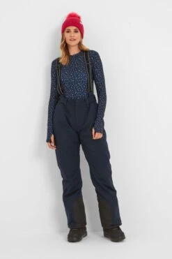 Tog 24 Womens Blue Snowdon Thermal Spot Crewneck Base Layer -Outlet Mode Zyra Store D07778s4