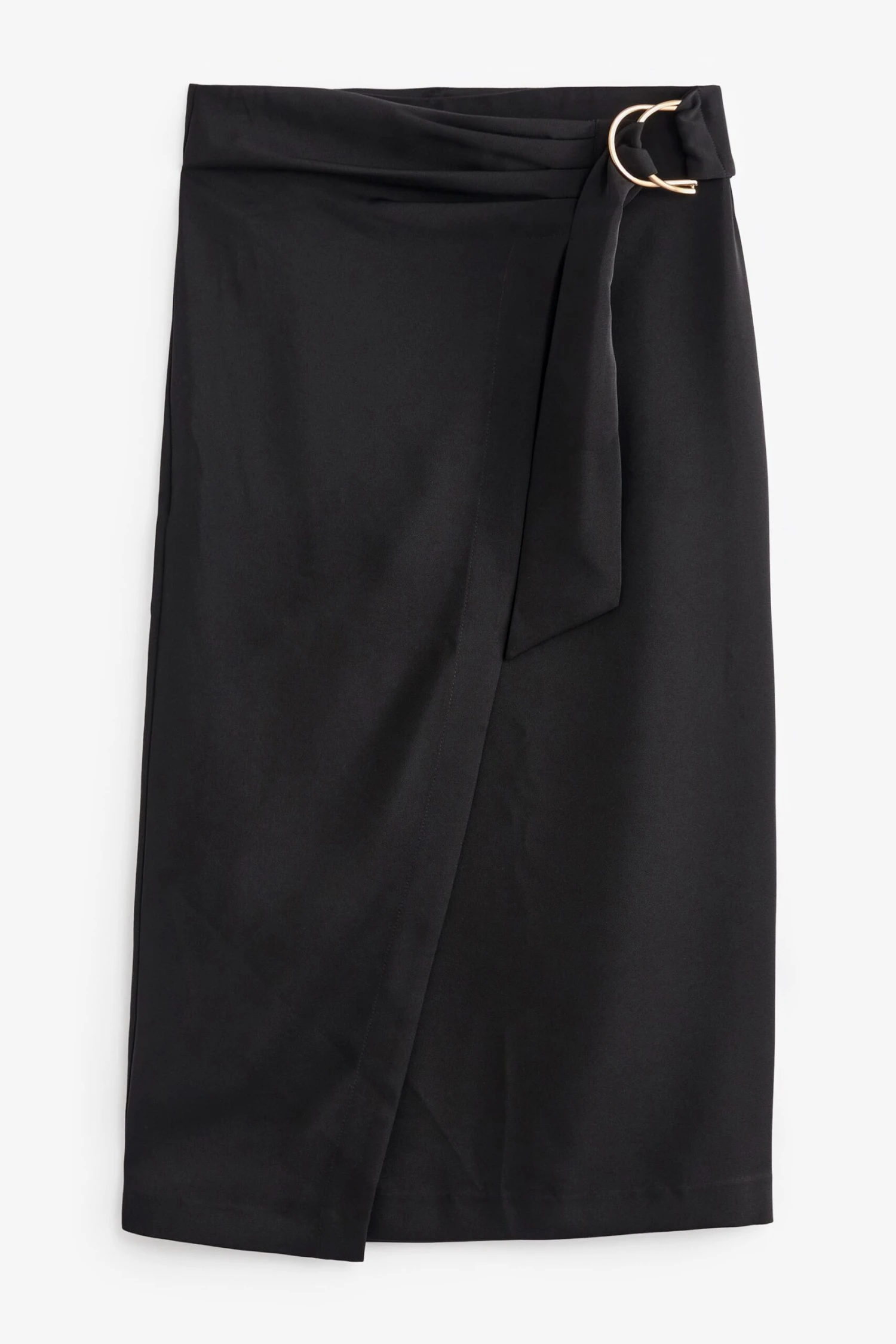 Next Pleat Front Midi Wrap Skirt 7 Next Pleat Front Midi Wrap Skirt - Image 5