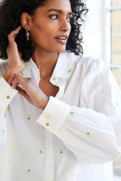 Next Puff Sleeve Shirt -Outlet Mode Zyra Store D12 907s3