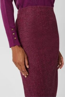 Hobbs Purple Daphne Skirt 7 Hobbs Purple Daphne Skirt -Outlet Mode Zyra Store D25961s3