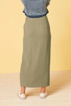 Next Tailored Utility Detail Midi Skirt -Outlet Mode Zyra Store D29874s3
