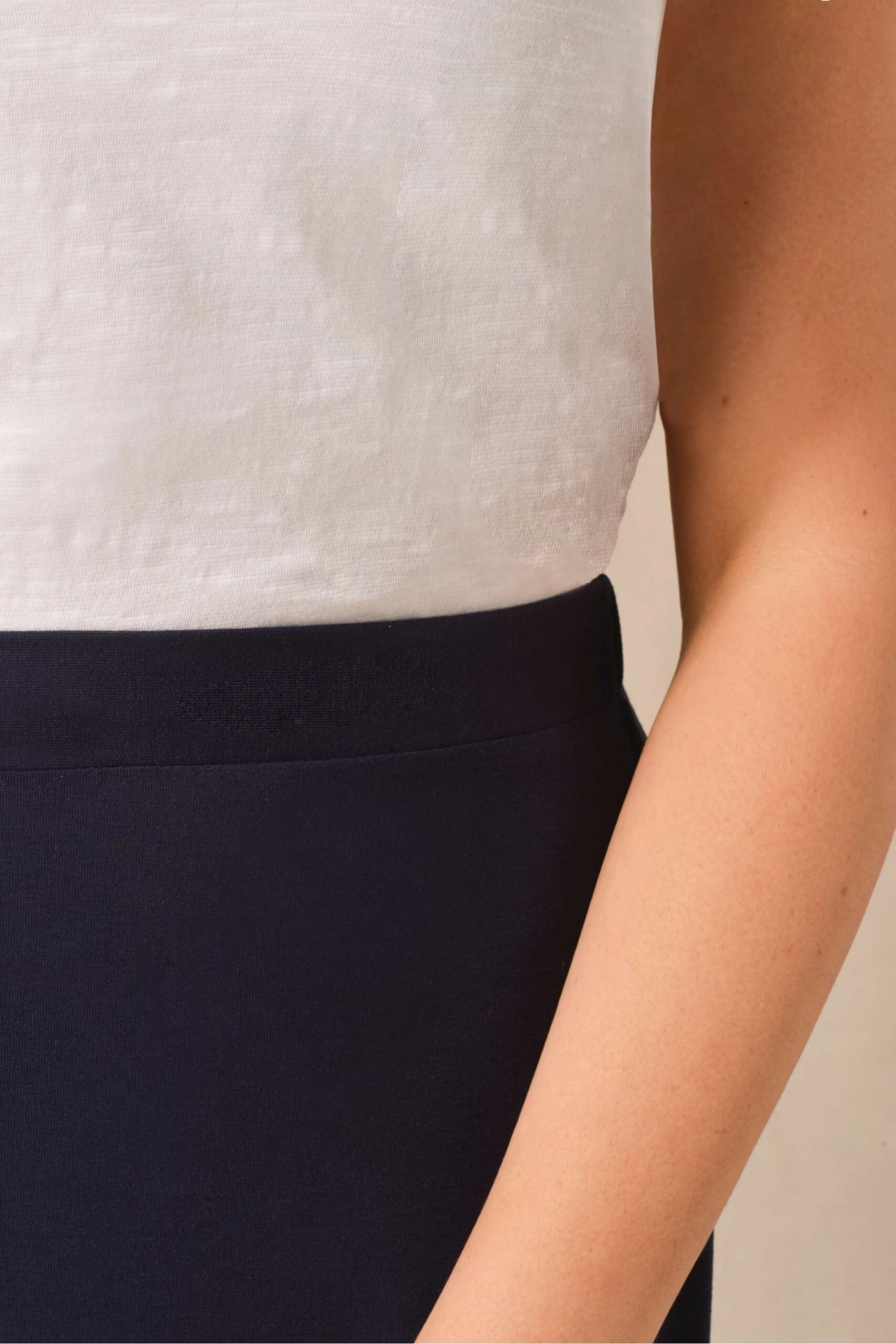 Live Unlimited Blue Curve Jersey Midi Skirt 6 Live Unlimited Blue Curve Jersey Midi Skirt - Image 4