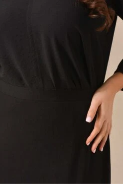 Live Unlimited Black Curve Jersey Midi Skirt 10 Live Unlimited Black Curve Jersey Midi Skirt -Outlet Mode Zyra Store D49090s4