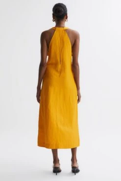 Reiss Alda Plunge Neck Midi Dress -Outlet Mode Zyra Store D51 090s5