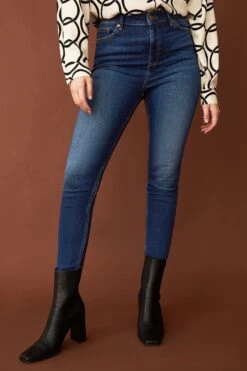 F&F Blue Contour Skinny Jeans