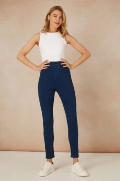F&F Blue Jeggings -Outlet Mode Zyra Store D51435s3
