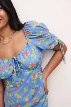 Nobody's Child Blue Pippa Midi Dress -Outlet Mode Zyra Store D77385s4