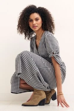 Nobody's Child Alexis Midi Black Dress 8 Nobody's Child Alexis Midi Black Dress -Outlet Mode Zyra Store D77413s3