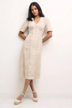 Nobodys Child Natural Alexa Midi Dress