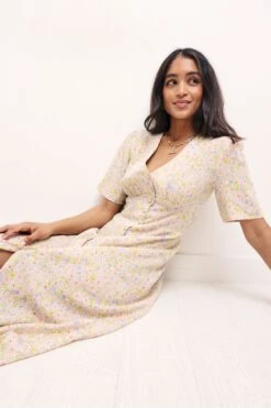 Nobodys Child Natural Alexa Midi Dress -Outlet Mode Zyra Store D77630s3