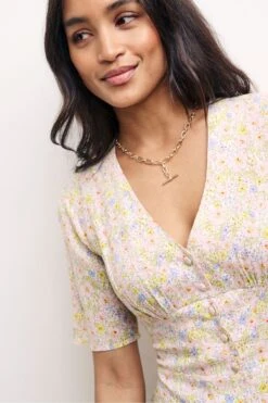 Nobodys Child Natural Alexa Midi Dress -Outlet Mode Zyra Store D77630s4