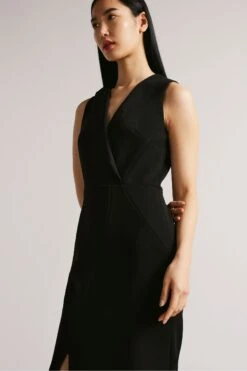 Ted Baker Tilolah Seam Detail Bodycon Black Dress 9 Ted Baker Tilolah Seam Detail Bodycon Black Dress -Outlet Mode Zyra Store D82971s3