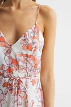 Reiss Pippa Floral Printed Midi Dress -Outlet Mode Zyra Store D84 711s4